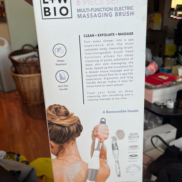 Luxe + Willow Bio 6 Piece Set Multi-Function Ekectric Massaging Set. New! - Picture 3 of 14